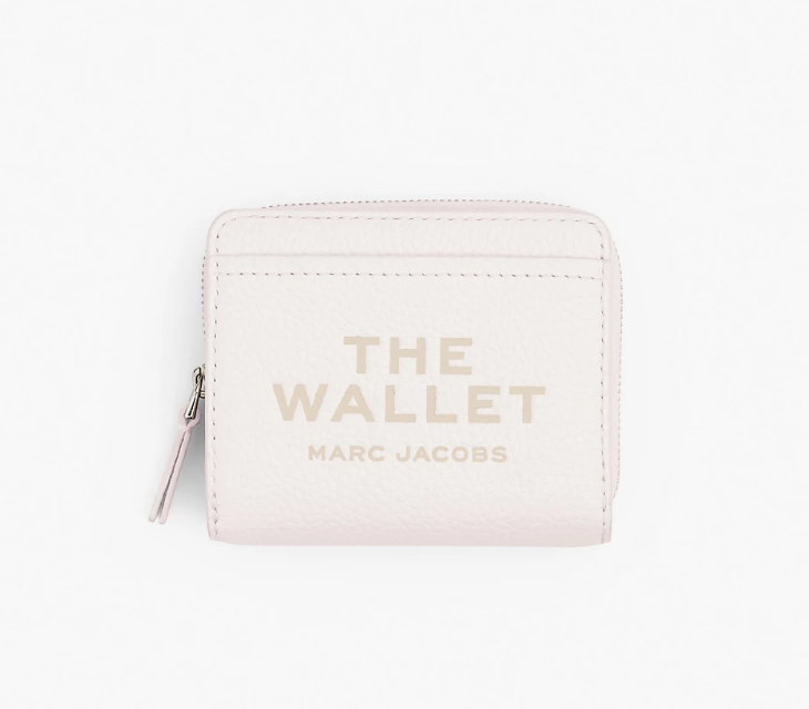 Mini cartera piel compacta cotton